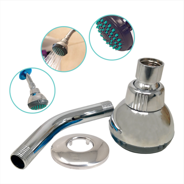 Regadera Cebolleta Antisarro Cromada Xf8510 Xifer