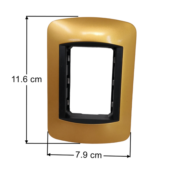 Placa De 3 Ventanas Bv 203 Chp Cantidad De 12 Piezas