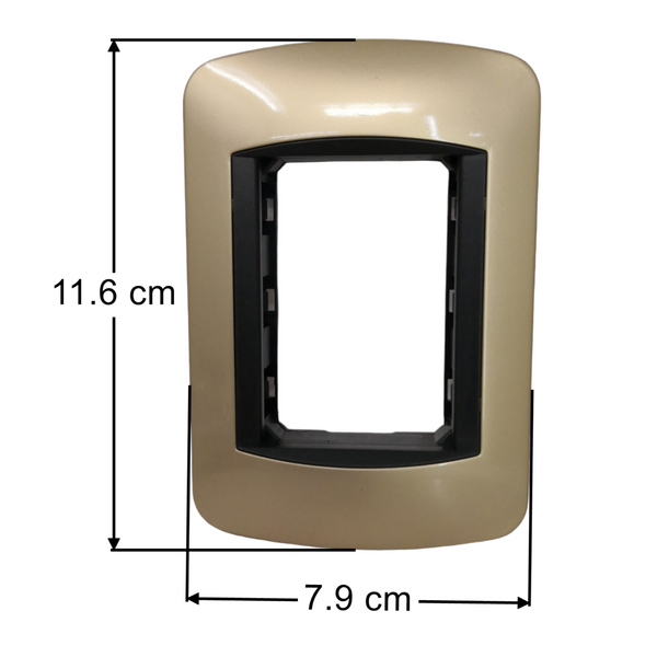 Placa De 3 Ventanas Bv 203 Chp Cantidad De 12 Piezas