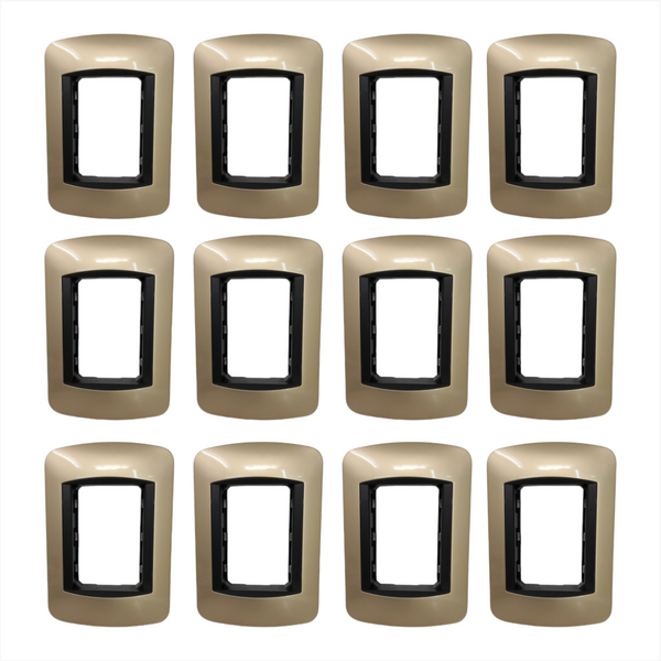 Placa De 3 Ventanas Bv 203 Chp Cantidad De 12 Piezas