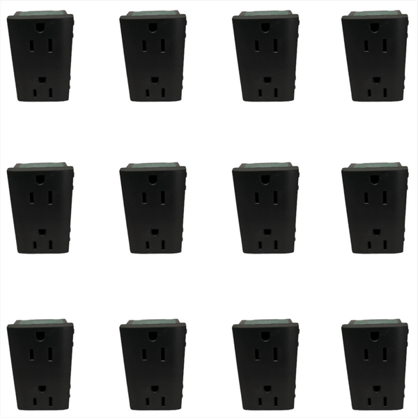 Contacto Doble Blanco Bv-136 Paquete 12 Pzs