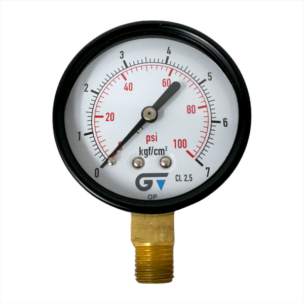 Manómetro  100 psi ¼”NPT GENEBRE