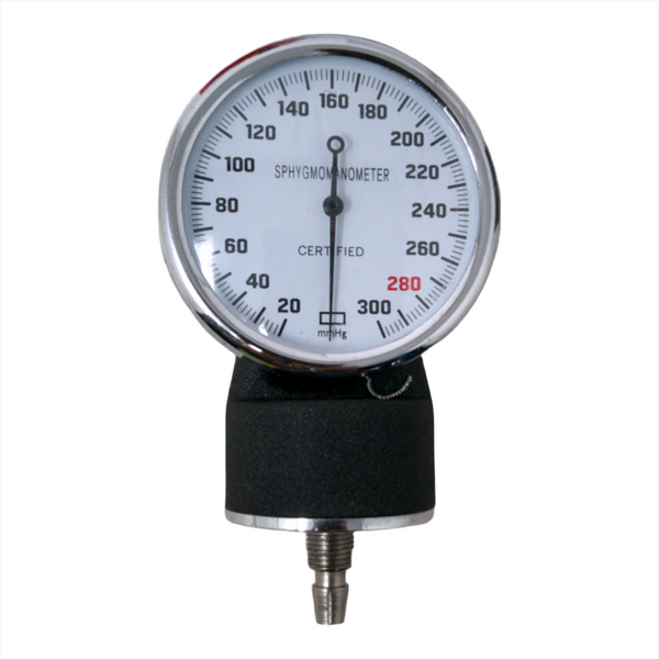 Medidor manometro Aneroide 300mmHg de Mano Económico