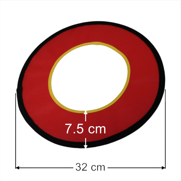 Disco Volador Aro Lanzar Juguete Niños Flying Ring 30cm 4 pzs
