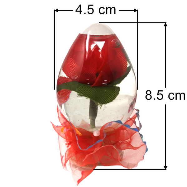 Caja Rosas Encapsuladas Agua Led 288 pz San Valentin Mayoreo