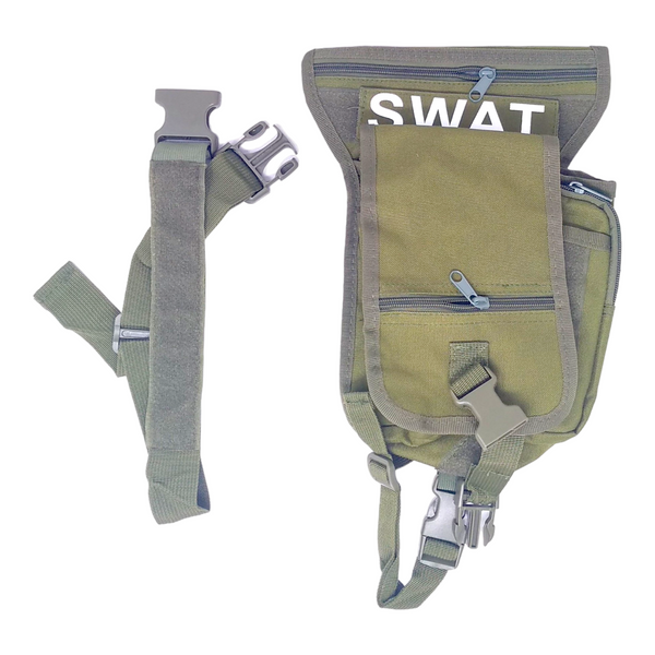 PIERNERA MUSLERA TIPO SWAT TACTICA VARIOS COLORES