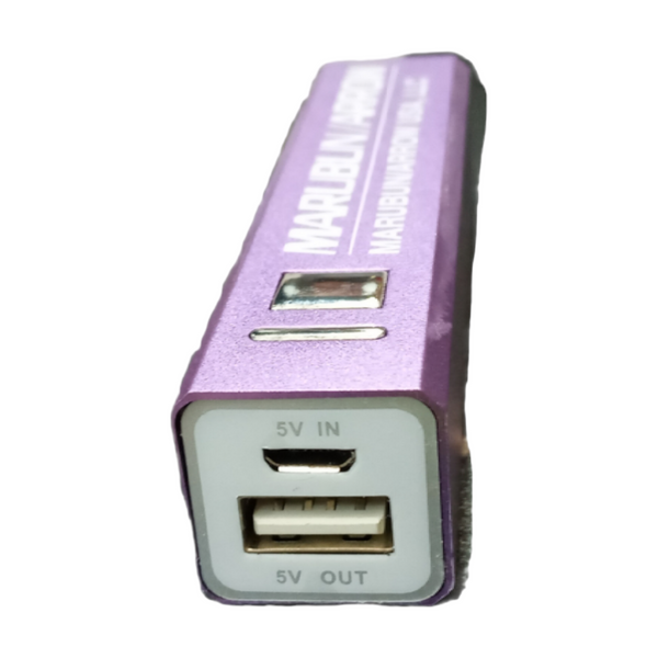 Batería portátil Powerbank con adaptador USB 2600mAh