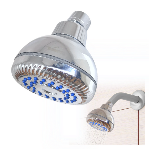 Regadera Cebolleta Antisarro Cromada Premium Monaco Venzo