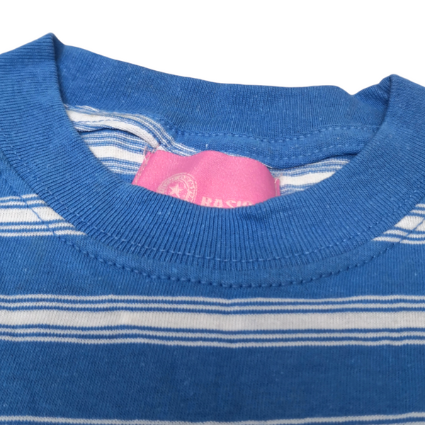 Playeras Rayadas Niño Jovenes Cuello Rendondo Manga Corta