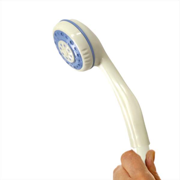 Regadera Economica Simple De Mano Cebolleta Plastica Blanca