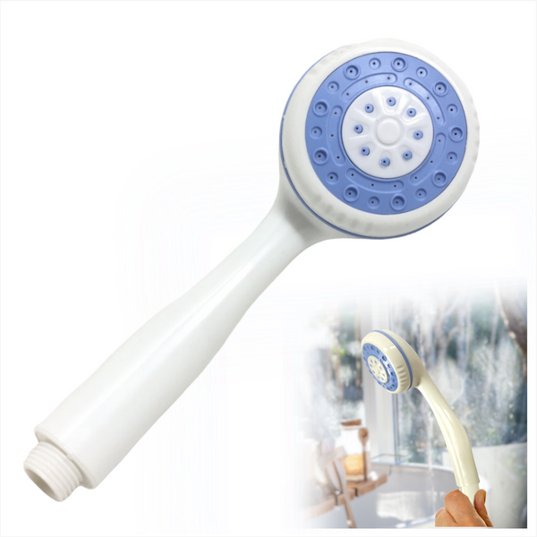 Regadera Economica Simple De Mano Cebolleta Plastica Blanca