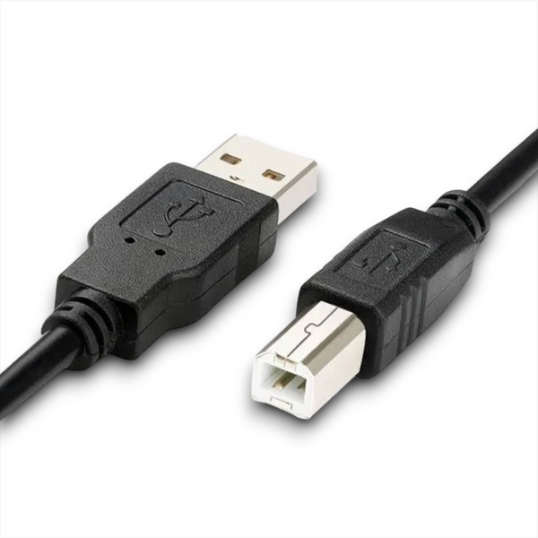 Cable Impresora Usb 2 Extension 1.24m Usb A Cuadrado