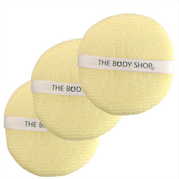 Esponja Exfoliante Facial Suave The Body Shop pack 3pz