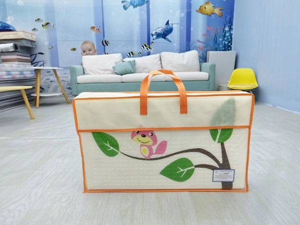 Caja mayoreo Tapete Bebe Plegable Reversible XPE Foamy 6 pzs