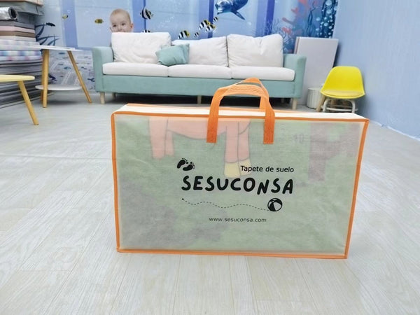 Tapete para Bebe Plegable Reversible XPE Foamy 1.2mX1.8mX1cm