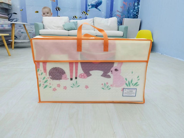 Caja mayoreo Tapete Bebe Plegable Reversible XPE Foamy 6 pzs