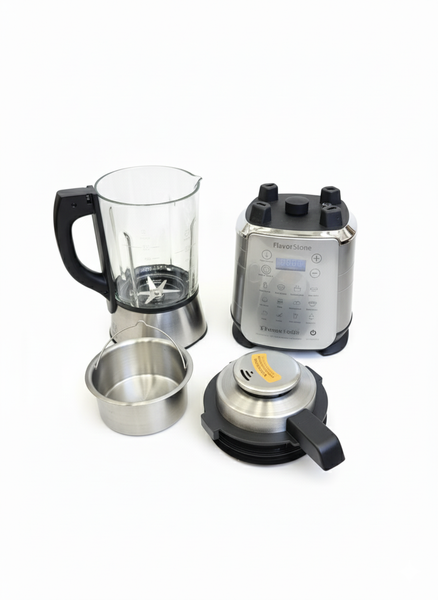 Licuadora Flavor Stone Diamond 1200w 15 Funciones 2L Plateada