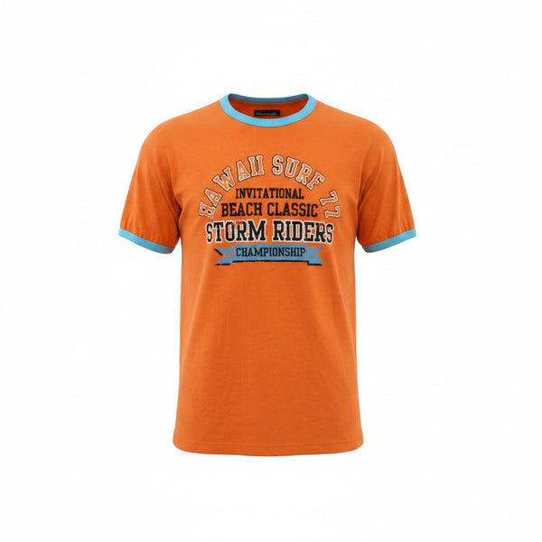 Playeras caballero cuello variado manga corta.