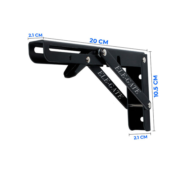 Soporte Ménsula Brazo P/repisa Abatible Plegable 8 pulgadas