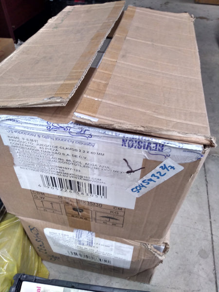 25 blíster Clavos Galvanizados Bomao Hardware 1 1/2" 2.2x40mm 60g.