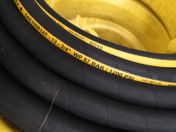 Manguera Streamflex SAE100R1AT-12-3/4" WP 87 BAR/1200 PSI