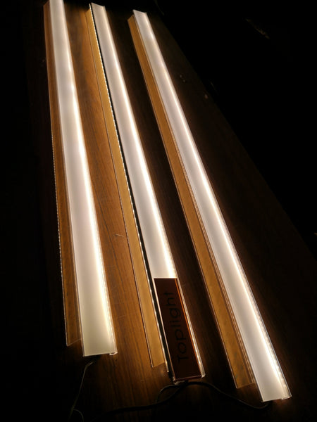 Lámpara luces led para rack metálico exhibición 3 pz