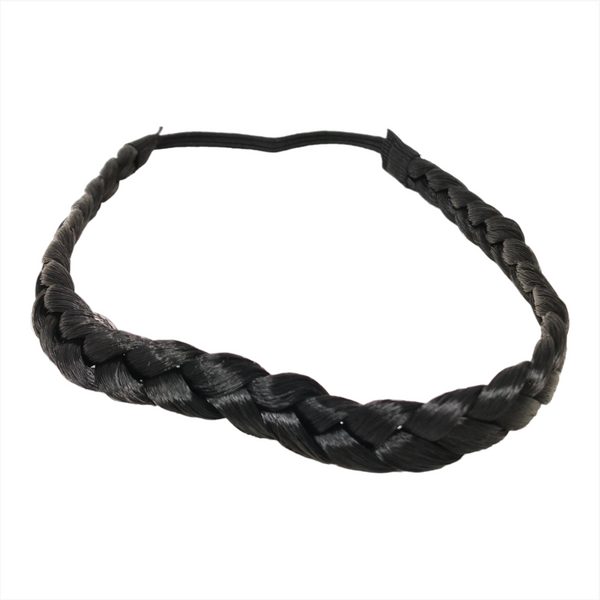 Set Diadema trenzada de cabello 4pz accesorios mujer