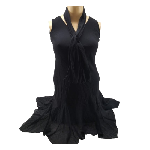 Vestido Fiesta Casual Negro Para Mujer Cafe Corto