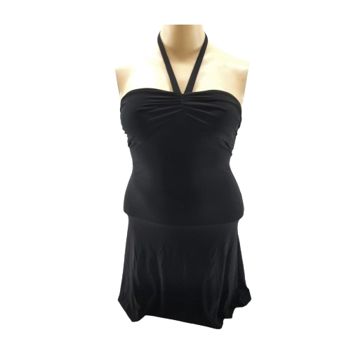 Vestido Fiesta Casual Negro Para Mujer Cafe Corto