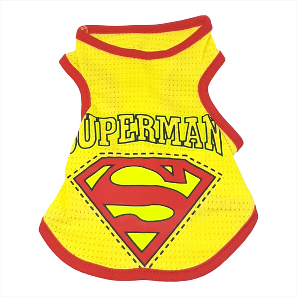 Ropa Perro Gato Sueter Mascota Super Heroes Talla M - L