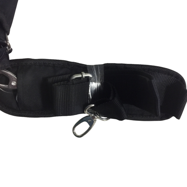 Pañalera Negra Bolsa Con Cambiador Para Bebe