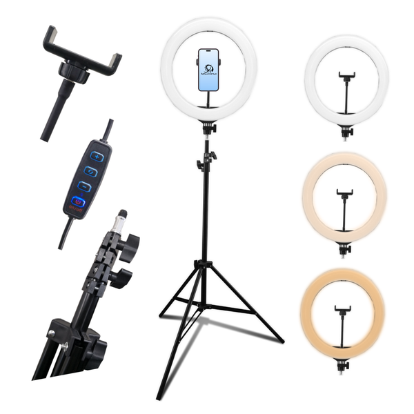 Aro de Luz led 8 pulgadas + tripie soporte iluminacion