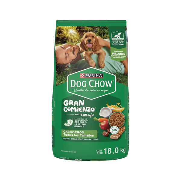 Purina Dog Chow Cachorro Todos los Tamaños Pollo 18Kg