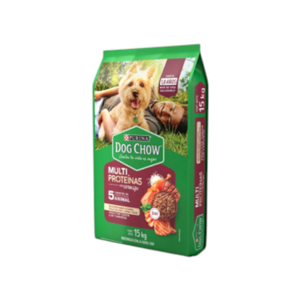 Dog Chow Alimento Para Perro Multi Proteína 15kg