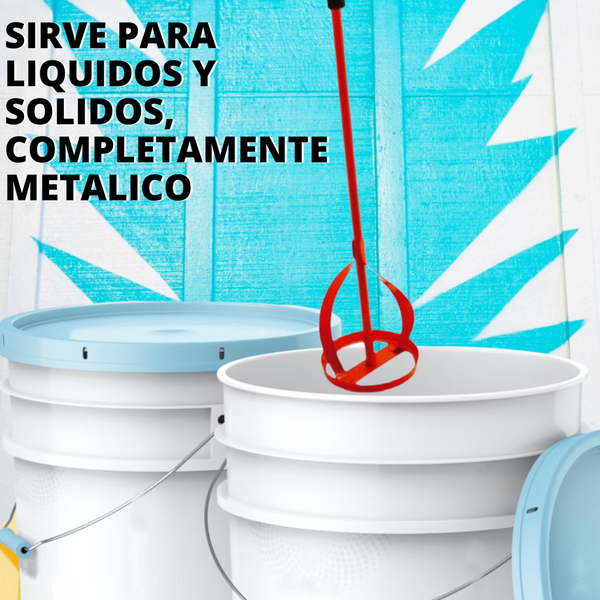 10 Revolvedor Mezclador De Pintura 5 Y 5 Unicraft