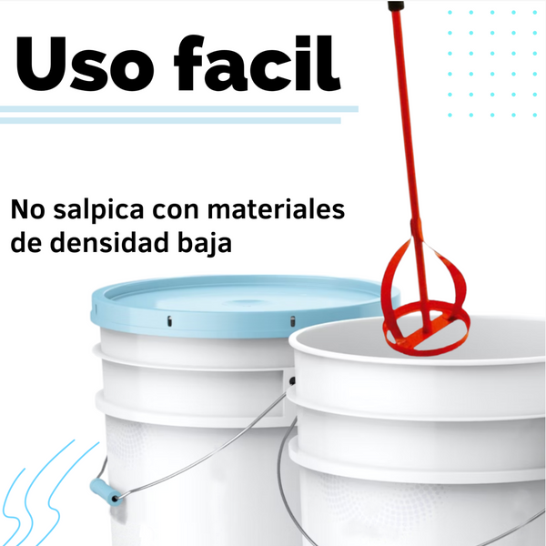 10 Revolvedor Mezclador De Pintura 5 Y 5 Unicraft