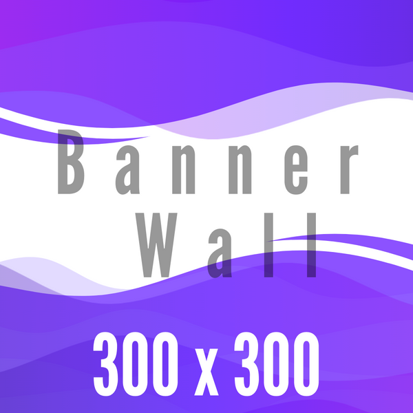 Muro Publicitario velcro 3x3 con tu diseño impreso