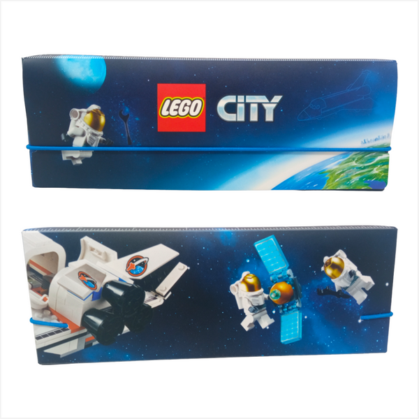 Estuche Escolar De Colores Lapices Regla Lego Original