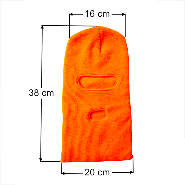 Pack 5 Pasamontañas y gorro Térmico Color Naranja