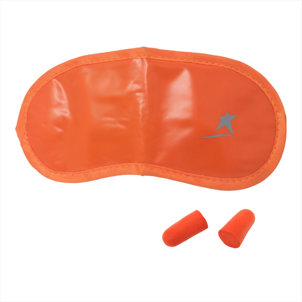 Kit de descanso básico antifaz ojos y tapones oído