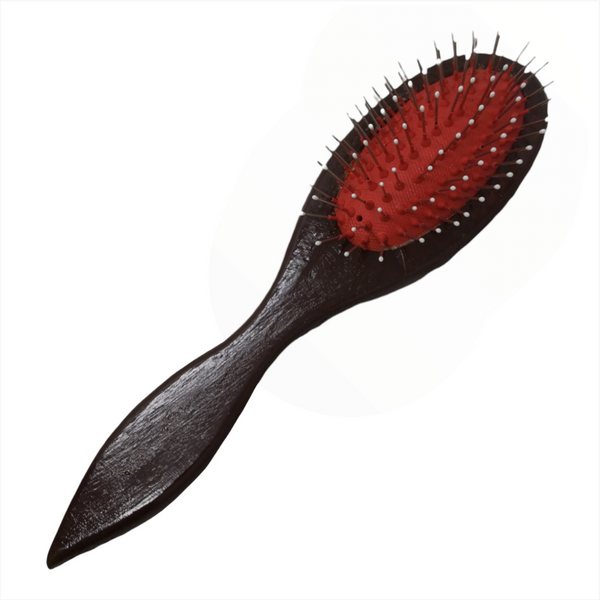 Carda Cepillo Madera para Mascotas Limpieza Grooming Brush