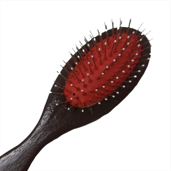 Carda Cepillo Madera para Mascotas Limpieza Grooming Brush