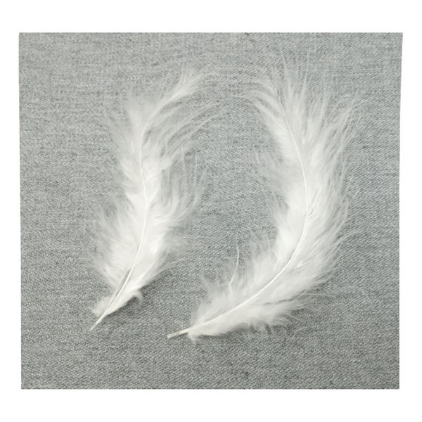 Bolsa De Plumas Palo Real Ave Blanca Calidad 10 Gramos