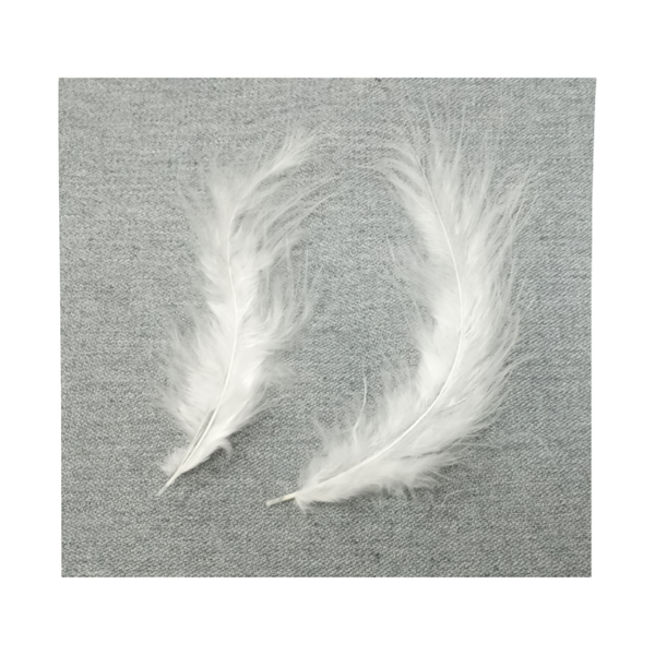Bolsa De Plumas Palo Real Ave Blanca Calidad 10 Gramos