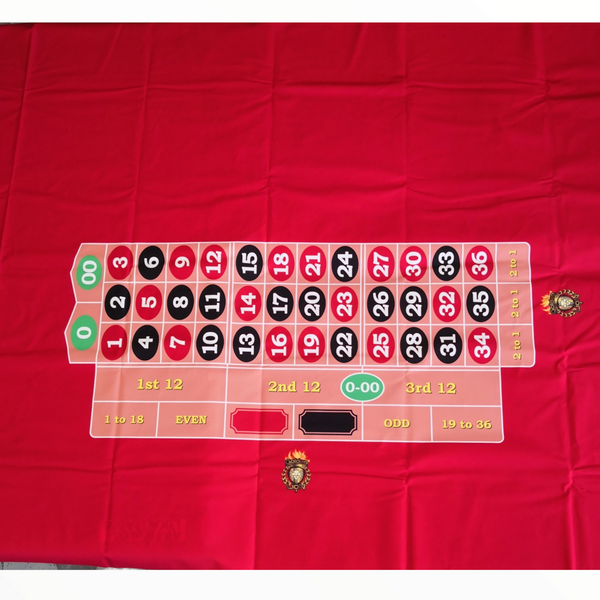 Tapetes de tela juego casino dados black Jack ruleta