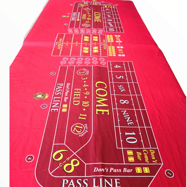 Tapetes de tela juego casino dados black Jack ruleta