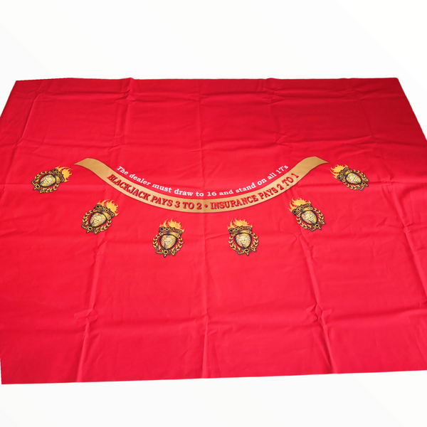 Tapetes de tela juego casino dados black Jack ruleta