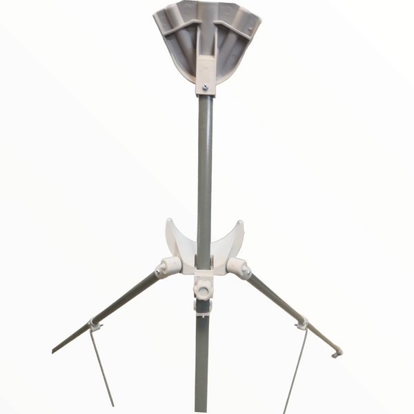 Tripie publicidad X banner ajustable 160x60a180x80 Fierro