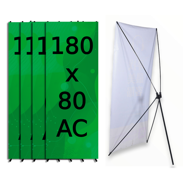 Tripie Publicidad lona 180x80 elaboramos tú diseño impreso