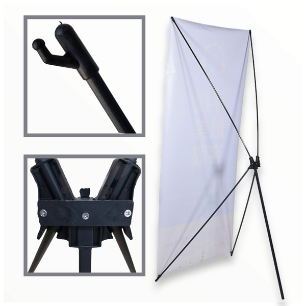 Tripie Publicidad Lona Araña 160x60cm con tu diseño impreso